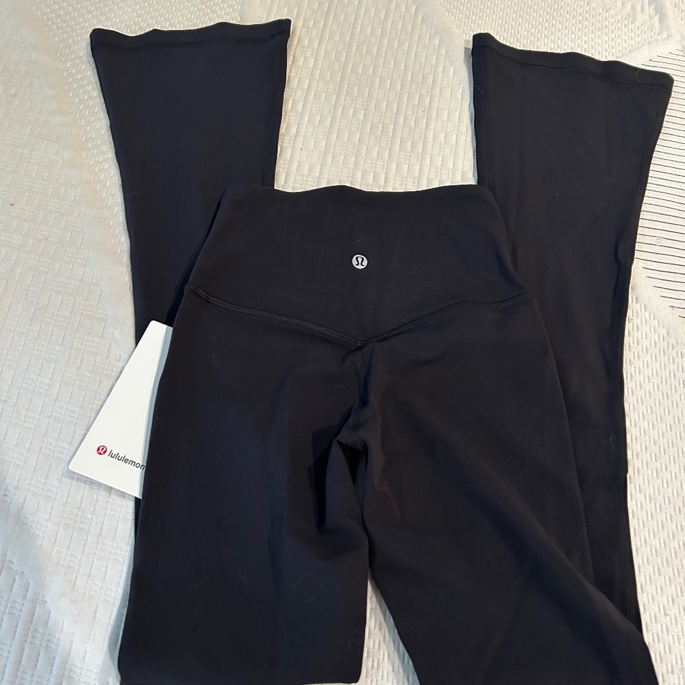 Lululemon mini flare leggings